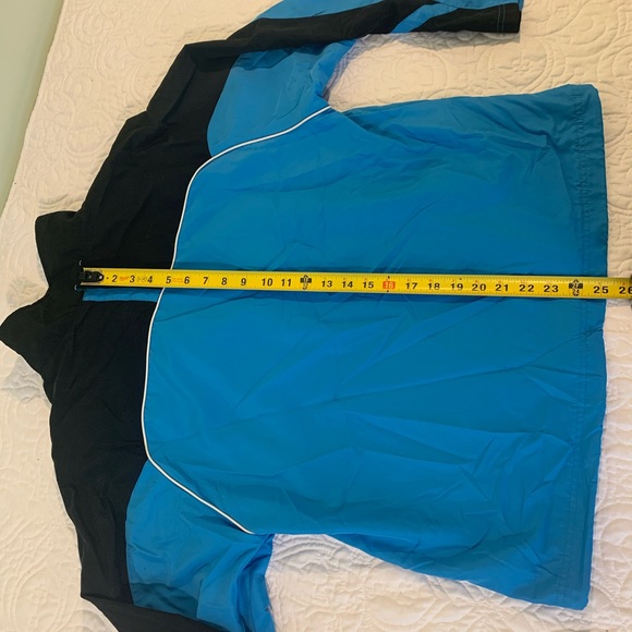 Marsh Landing Women's Lightweight Jacket Size Large Blue Black Pre-Owned. - Picture 6 of 7